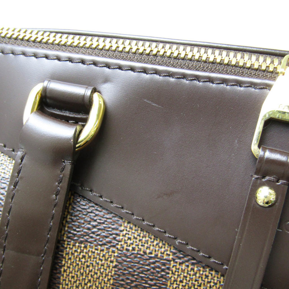 LOUIS VUITTON Brown Damier Tote Bag - Picture 6 of 12